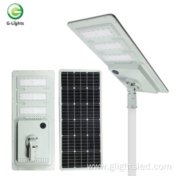 Hot sale waterproof outdoor ip65 40watt 60watt 120watt 180watt integrated all in one solar led road light